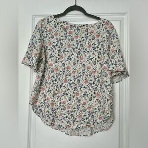 H&M White Floral Blouse (14)